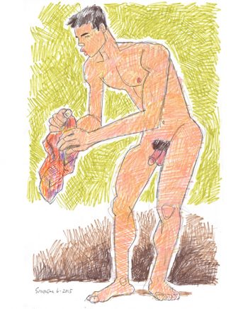 Johann Getting Naked