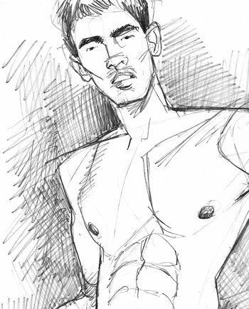 Asian Boy Shows All
