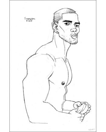 Took His Shirt Off