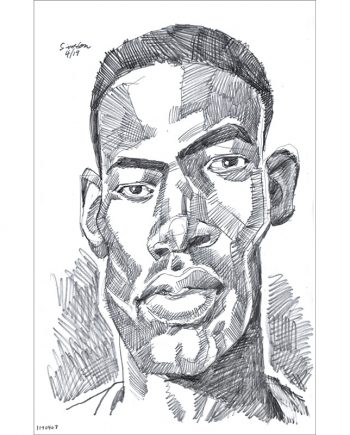 Chiseled Male Portrait