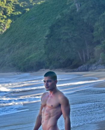 On a Mexican Beach