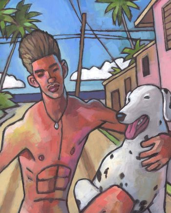 Steve and Pepsi in Las Terrenas