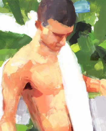 Enrique with a Towel