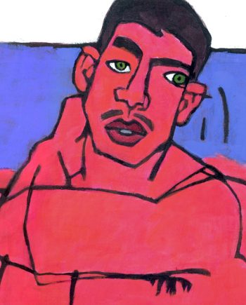 Red Man in Green Shorts