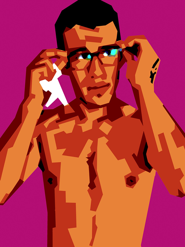 Mexican Boy with Glasses