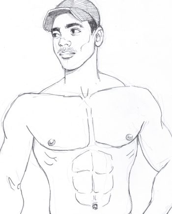 Andres Shirtless