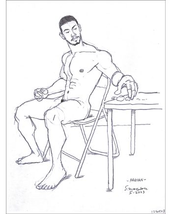 Fabian by the Table