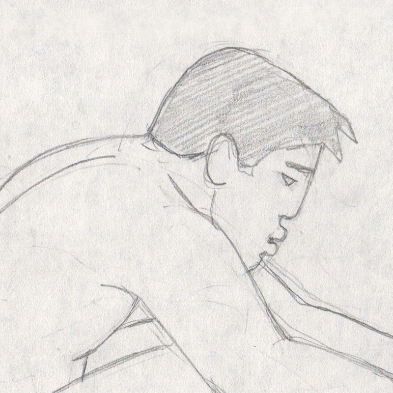 Charlot-inspired seated figures 2