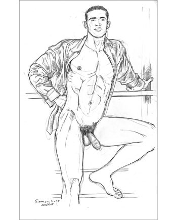 Rogerio in Long-Sleeved Shirt