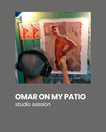 Video: Painting Demonstration: Omar on My Patio