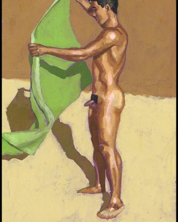 Sunny Green Towel