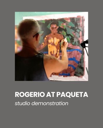 Video: Simonson Paints Rogério at Paquetá