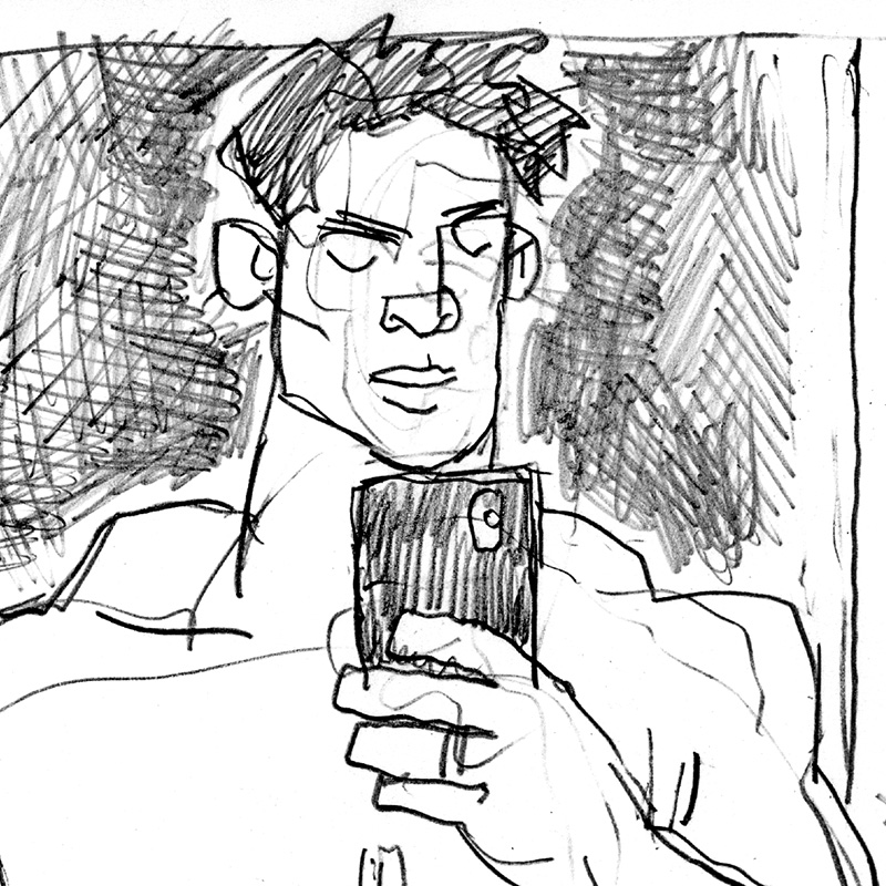 Selfie in the Bathroom