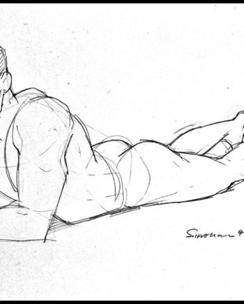 Nude Lying on Stomach