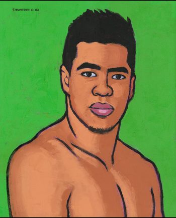 Marcus on Green Background