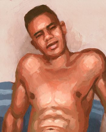 Male Nude with Pillows