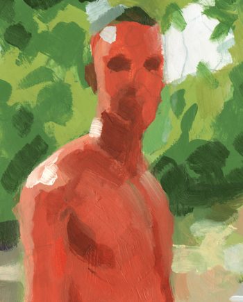 Manuel in Just a Towel