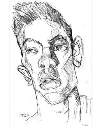 Study for Louie Portrait