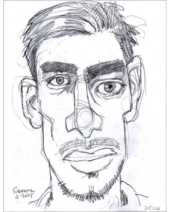 Expressionist Portrait of Derek