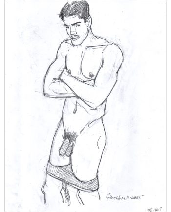 Swimsuit Pulled Down