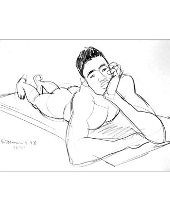 Ramses Lying on Towel