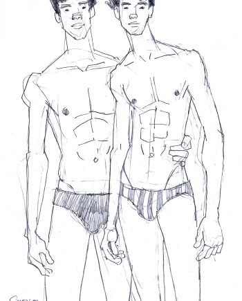 Gay Couple at the Beach