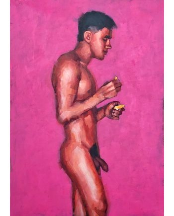 Juan Pablo Eating an Orange