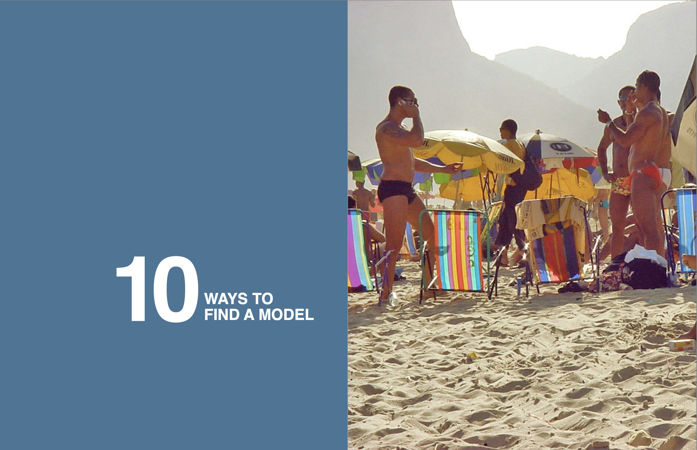 Finding and Photographing the Male Nude