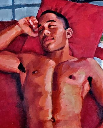 Eduardo on Red Blanket