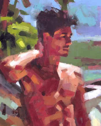 Samuel en la Playa