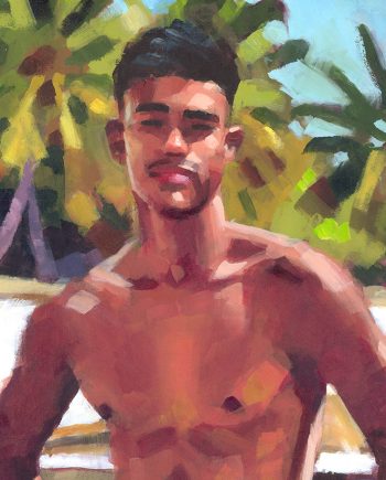 Nude Mexican with Boat