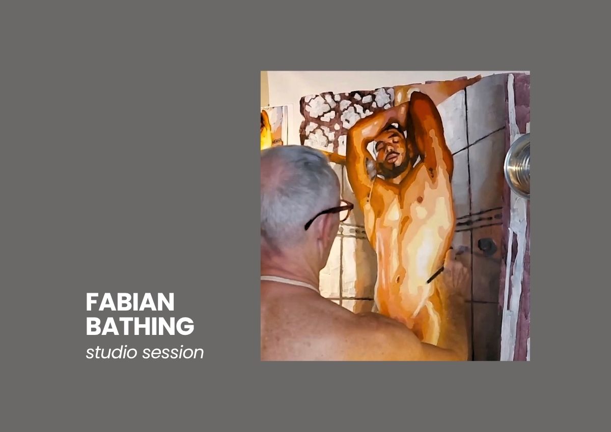 PAINTING DEMONSTRATION: "FABIAN BATHING"
