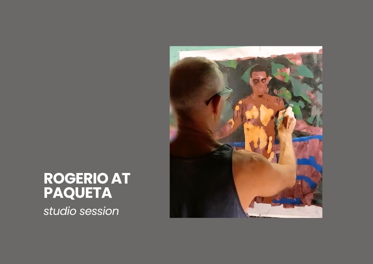 PAINTING ROGERIO AT PAQUETA