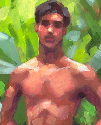 Red Speedos in the Forest