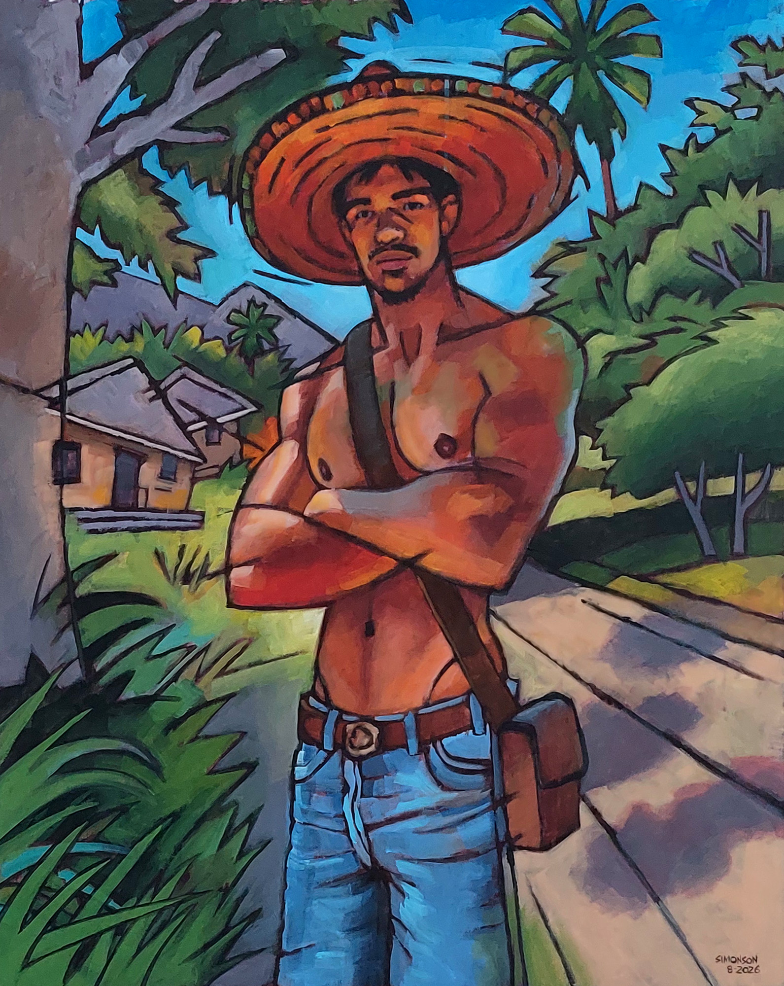 Artwork by Douglas Simonson