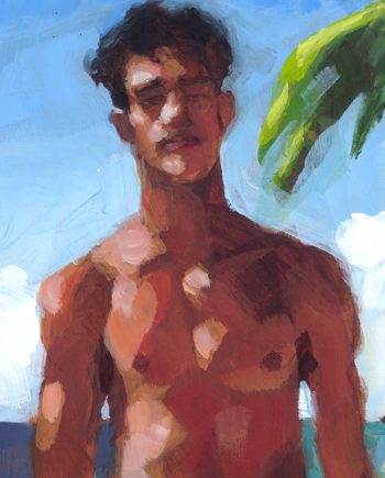 Nude Cuban on the Beach